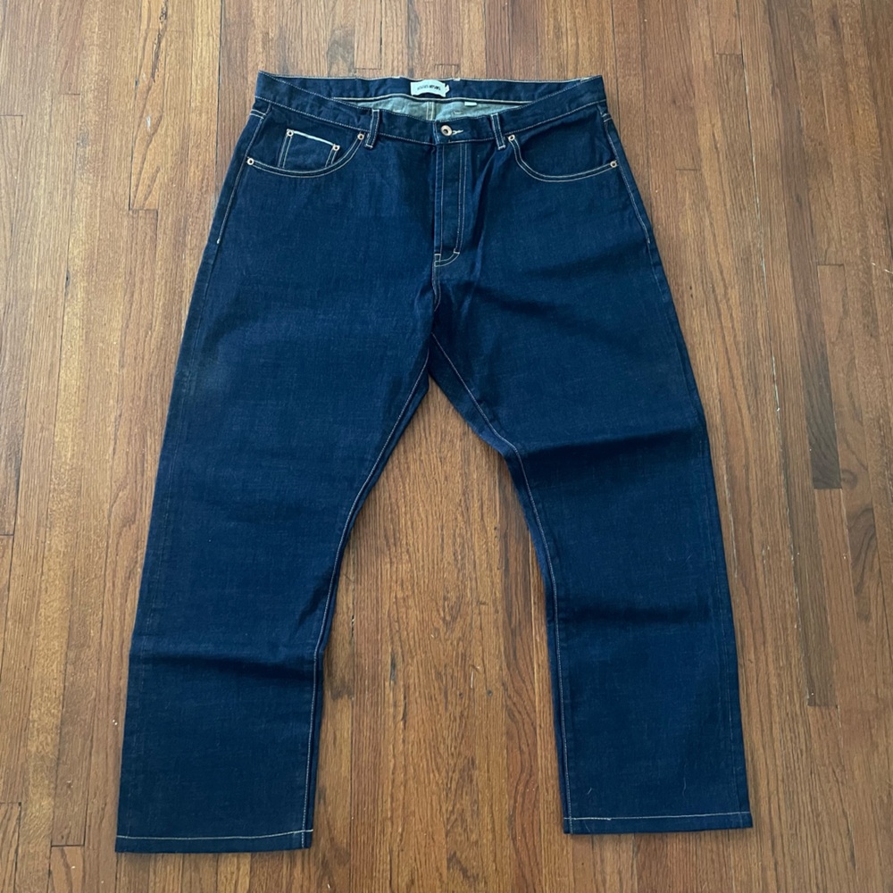 Taylor Stitch Blue Straight Jeans Classic Fit
